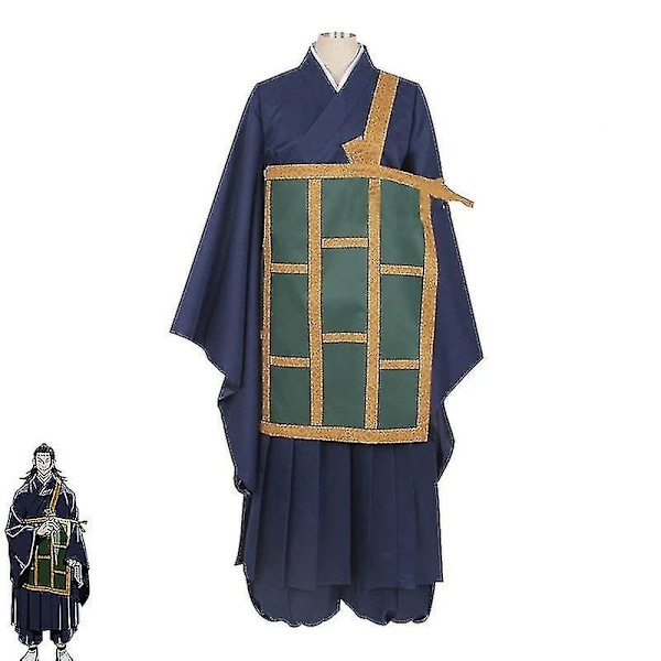 Geto Suguru Cosplay för Vuxna Japansk Anime Uniform Full Set Halloween Maskeraddräkt Karneval Party Kostymer-Yvan-Perfet S