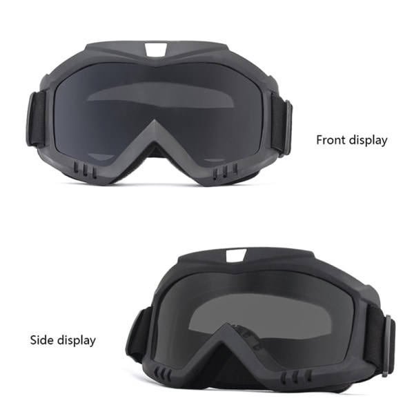 Airsoft Tactical Goggles 3 Lens Windproof Ammoproof Shooting Mo - Perfet D D