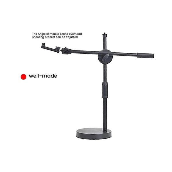 Høyt Tripod Bordstativ og Telefonholder med Ringlys - Perfekt