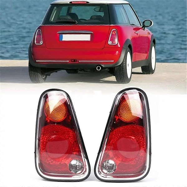 Passer Kompatibel med R50 R52 R53 2004-2006 Bakre Baklykt Lampe Linse Hus Par 63217166955 63217166957-Perfekt