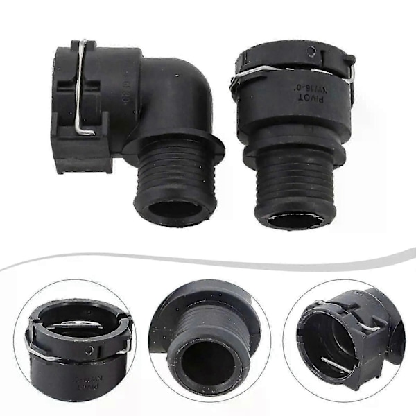 95089364 95316518 Lige og Vinkel Varmelegeme Kompatibel med Matrix Indløbsslange Fittings Slangeforbindelse Udskiftning Autodele - Perfekt
