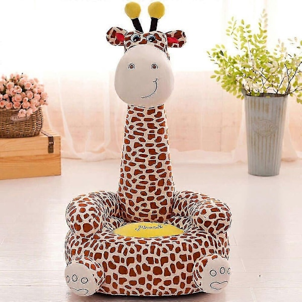Stoppet Dyre Sofa Stol til Børn - Perfekt joying-giraffe-green