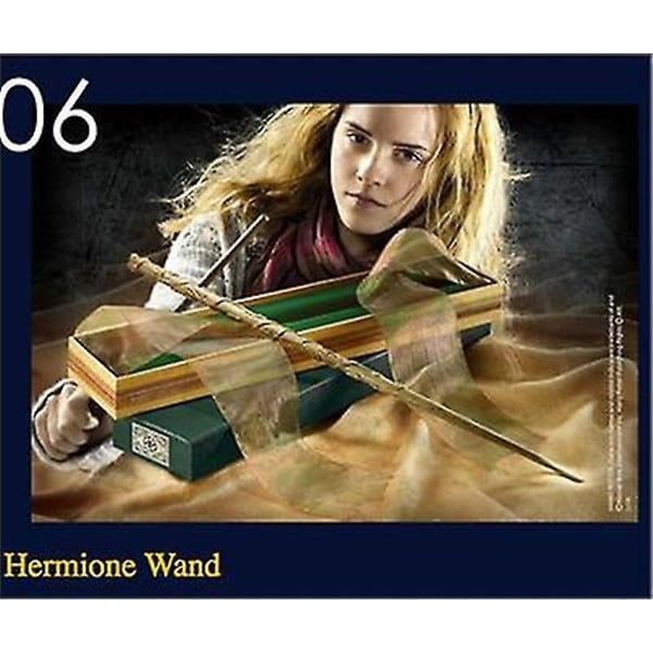 Hermione Grangers tryllestav med Ollivanders tryllestav Box_ll - Perfet Green