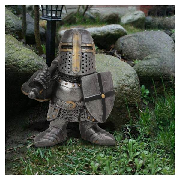 Knight nomes uard 1/8 st Resin Desktop Ornament Skulptur Soldat Miniatyr Figur Collection Heminredning G