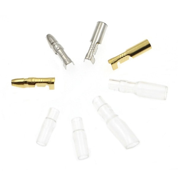 3,9 mm hon- och hanspadeterminaler isolerande hylsa Kit Wire Crimp Terminal Block Connector Sortiment Set- Perfet 360pcs