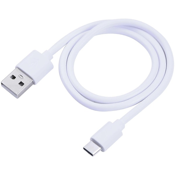 Yhteensopiva iPhone 15 -sarjan kanssa 50 cm USB C -lataus Punottu johto USB A - Type-C kupariydin latauskaapeli - Valkoinen - Täydellinen White