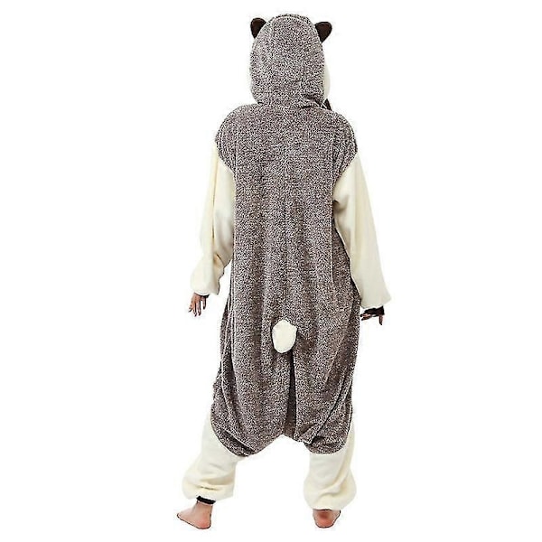 Piggsvin Onesie Dyre Pyjamas Piggsvin Kostyme for Halloween Cosplay-Perfekt XL