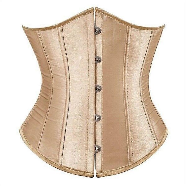 Goottilainen Korsetti Naiset Seksikäs Alavyötärökorsetti Vyötärönkouluttaja Korsetti Muotoilija Pluskoko Corpete Corselet Musta Valkoinen Punainen Sininen S-6xl-Perfet 8062 Gold 4XL