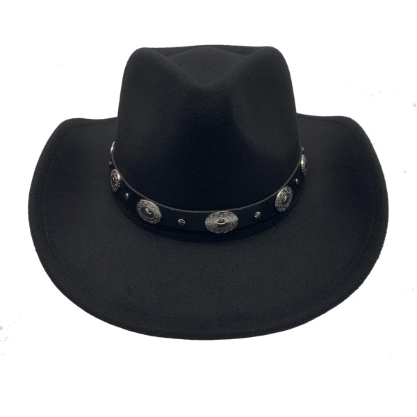 Dame Cowboy Hat Herre Western Hat Cowboy Filt Hat - Perfet