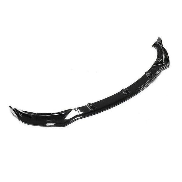 Blank Sort Front Bumper Spoiler Cover Kompatibel med 2017 2018 2019-22 Tesla Model 3-Perfekt