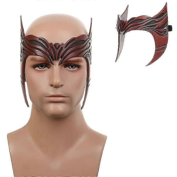 Scarlet Witch Tiara Krone Wanda Maximoff Cosplay Hodeplagg Halloween Prop-Perfekt
