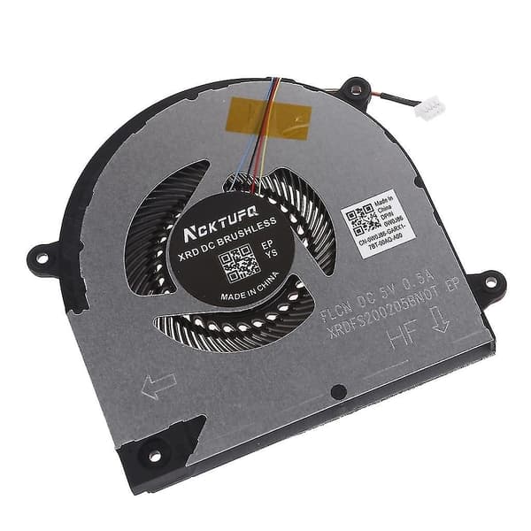 CPU Køleventilator Kompatibel med Legion Y540-17 Y540-17irh Gtx1660 Notebook Køler GPU Ventilatorer - Perfekt GPU