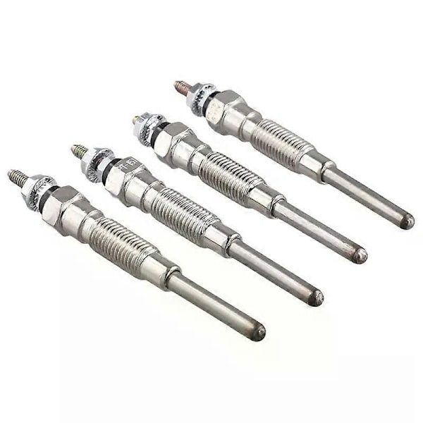 4 stk. 19850-54090 Gløderør Kompatibel med Toyota Hilux Crown Land Cruiser Dyna 150 Dyna Hiace Toyoace 1N 1Nt 2Lt 2L 2Lte 3L-A38G-Perfet