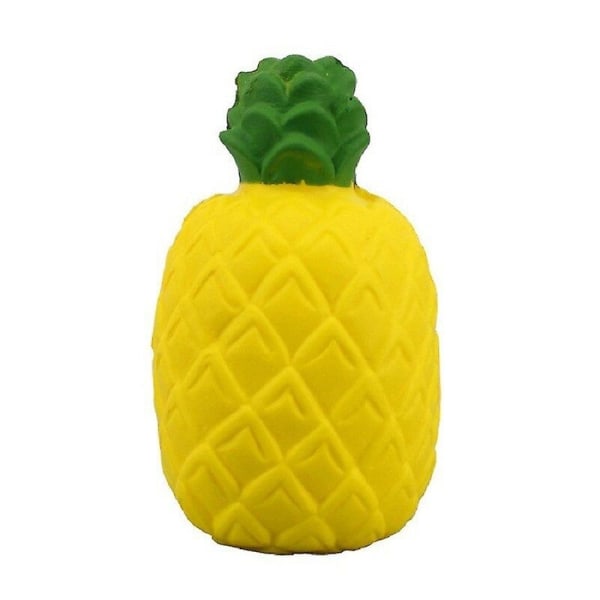 Squishy Legetøj Blød Pu Langsomt stigende Strækbar Klem Kawaii Frugt Ananas Trykaflastning Børnelegetøj Julegaver 12*6,5 cm - Perfet