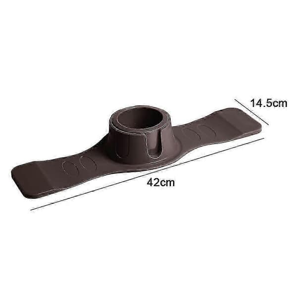 Silikone Kopholderbakke til Armstol Sofa Recliner - Den ultimative Drikkeholder til Din Sofa - Perfekt Brown