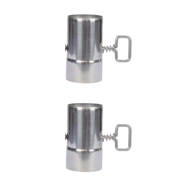 1/2/3/5 Pitkäikäinen liesi Savupiippu Tarvikkeet ruoanlaittoon ja - Perfet 6*12cm adjustable smoke pipe 2PCS