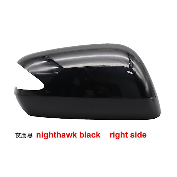 Sidespeildeksel for Honda Fit 2008 2009 2010 2011 2012 2013 - Ytre speilhus med lampe - Perfekt 1pcs black right