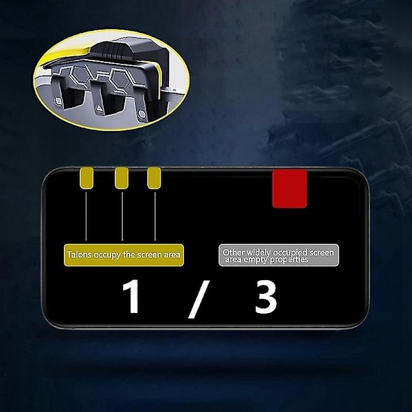 Mobil Spillkontroll for Pubg Kondensatorhåndtak Joystick for Android Ios Telefon Gamepad-Perfet