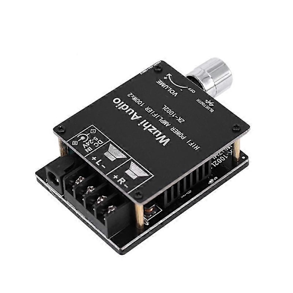 -1002L MINI Bluetooth 5.0 DC 5-24V Trådløs Audio Digital Effektforsterker Stereo Kort 100Wx2 Bluet-Perfet