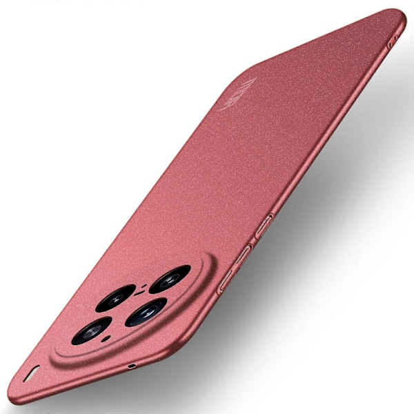 Kompatibel med MOFI Fandun Serien Frosted PC Ultratyndt Altomsluttende Telefoncover - Perfet Red For vivo X200 Pro