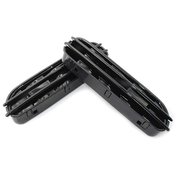 1 par bil sidevinge luftstrømsventiler gitter grill kompatibel med E60/E61 E39 M5 blank sort - Perfekt