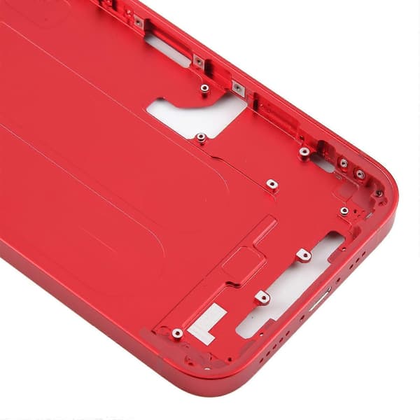 Kompatibel med iPhone 14 Mellemramme Bezel Plade - Perfekt Red