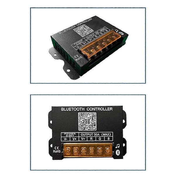 Bluetooth DC5-24V RGB LED Strip Lys Controller 30A 4-Wire 3-Kanal Konstant Spænding Lampe RF 29-Ke-Perfet