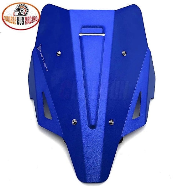 Motorcykel Vindruta Aluminium Kit Deflektor För Yamaha MT-07 2021 2022 MT 07 MT07 FZ07 FZ-07 FZ 07 2021 2022-Perfet blue