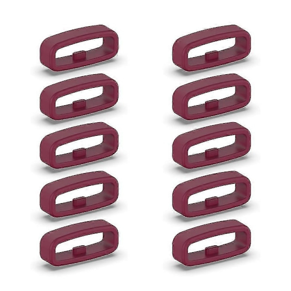 Armbandsfäste Silikon Fäst Ringhållare 18mm/20mm/22mm Bältesöglor-Perfekt Red 18MM