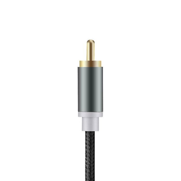 Kryc-apple til 2rca Lotus Kabel Lydkabel Høyttaler Lydforsterker Iphone Mobile Phone Link Bedre lydkabel - Perfet