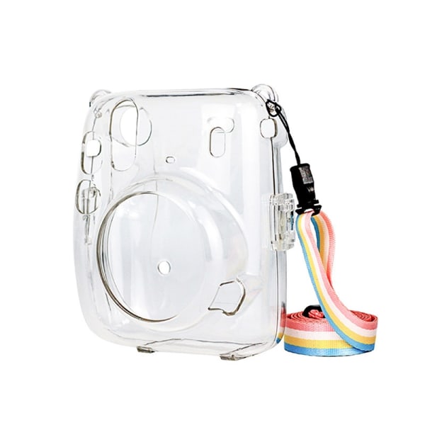 For Fujifilm Instax Mini 11 Transparent veske beskyttende - Perfet