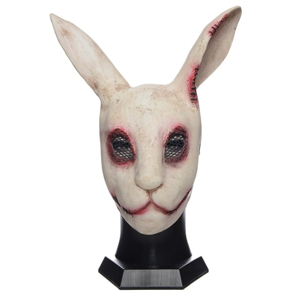 Hotselgende Holiday Headset latex Mask Bloody Rabbit dress up Hal - Perfet