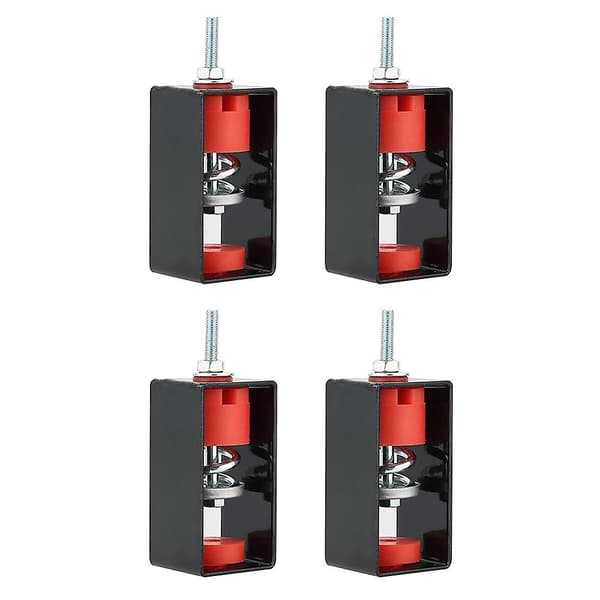 4-pack Takmonteringsfästen för Vibrationsdämpning, Vibrationsisolator för Ljudisolering och Stötsäkerhet för Teater-Perfekt