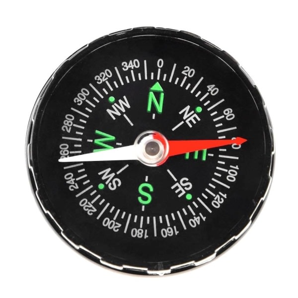 Kompass - Lommestørrelse Sort - Perfet