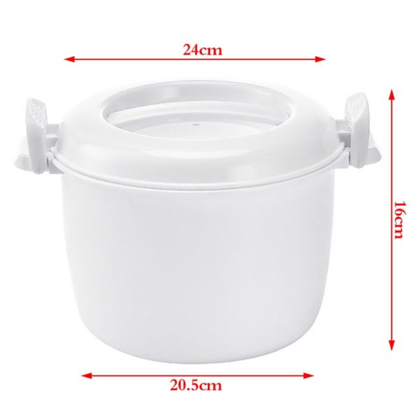 Mikroovn Riskoger Multifunktionel dampkoger Bento L - Perfet A2