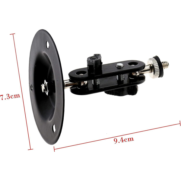 360 justerbar metall lukket krets TV-kamera CCtv-kamerabrakett for veggtakbrakett montering av braketter - Perfet
