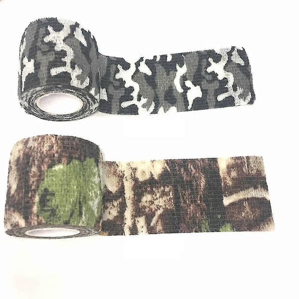 Jakt Camo Utomhus Camo Vapen Camping Stealth Tejp, 1 Styck, Blå