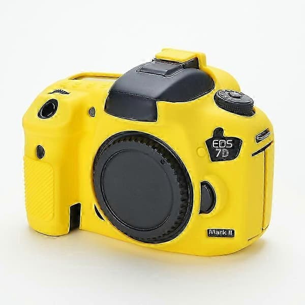 YellowSoft Silikonskyddsfodral för Canon EOS 7D Mark II
