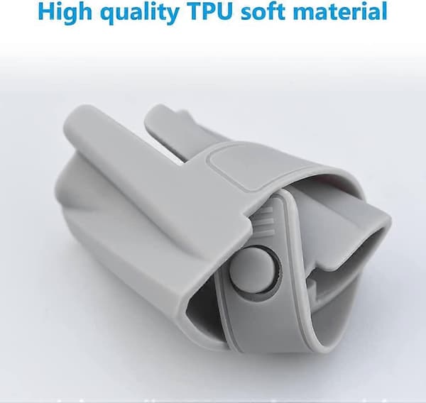 Propellerskydd, TPU Mjukt Gummi Propeller Stabilisator Skydd för DJI Mini 3 Pro Drönartillbehör (Grå)