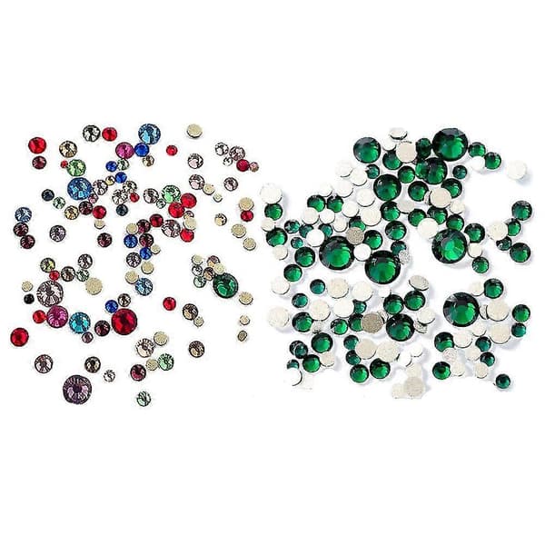 Kristall Flatback Rhinestones Nagelkonst