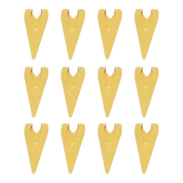 Sidmarkörer Metall Gem Bok Sidhållare Studenter 2.5X1CM 12-pack