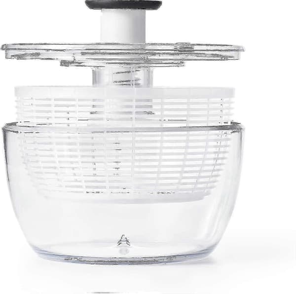 Grips Glass Salladsslunga, Stor/6,22 Quart, Klar[PB]