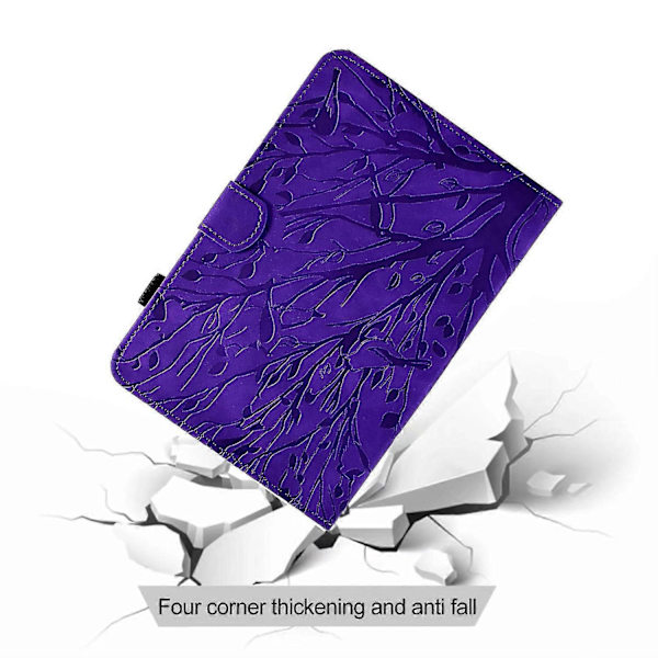 PurpleTree Smart Läderfodral för Galaxy Tab A9