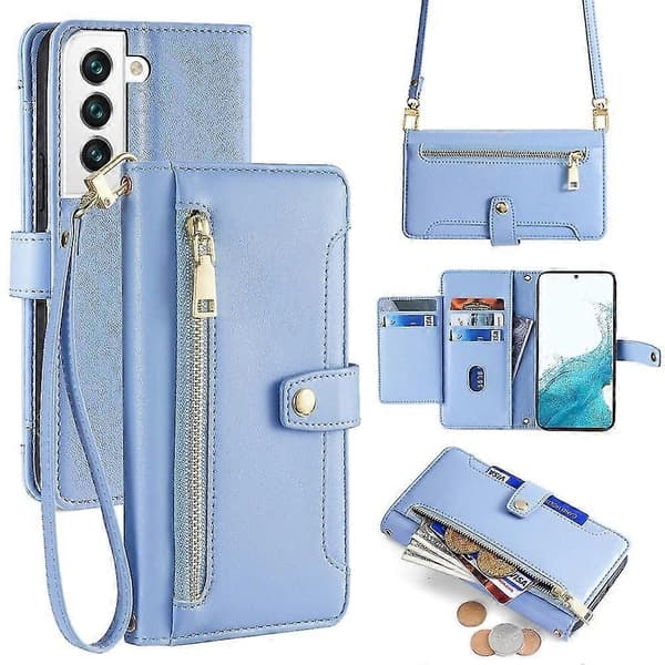 BlueZipper Plånboksfodral för Galaxy S22 5G