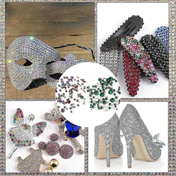Kristall Flatback Rhinestones Nagelkonst