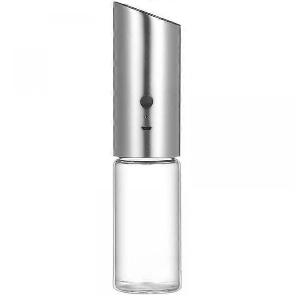 Elektrisk pepparkvarnmaskin, USB-driven saltkvarn/200 ml stor behållare