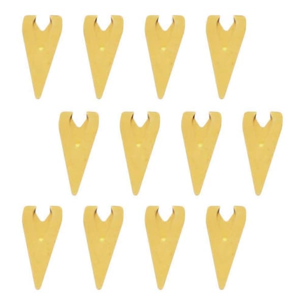 Sidmarkörer Metall Gem Bok Sidhållare Studenter 2.5X1CM 12-pack