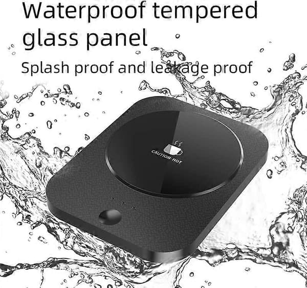 Kaffemuggsvärmare, smart timerfunktion med tre temperaturinställningar och automatisk avstängning (mugg ingår ej)