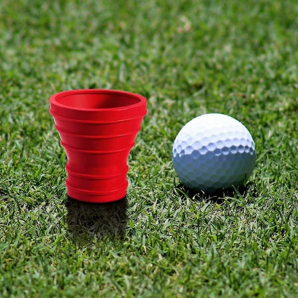 Golfbollssugpropp i gummi (Röd)