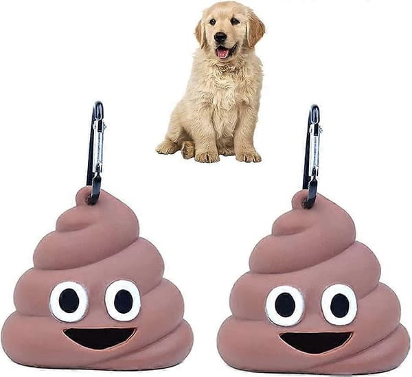 2 stycken hundbajspåsehållare, avfallspåsedispenser, avfallspåsehållare